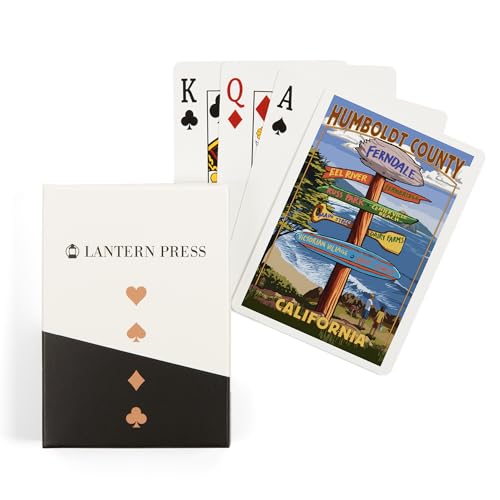 52 cartas de póker Lantern Press Ferndale California