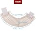 HORZE No Turn Overreach Rubber Bell Boots for Horses - Green - XL