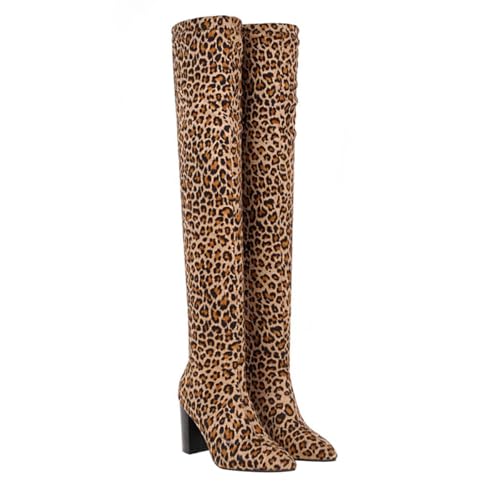 Bottes talon épaisses et chaudes au design élégant et durable
