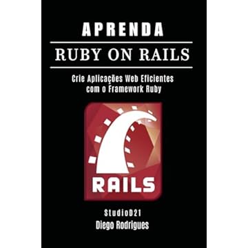 Capa do livro Aprenda Ruby on Rails: Crie Aplicações Web Eficientes com o Framework Ruby