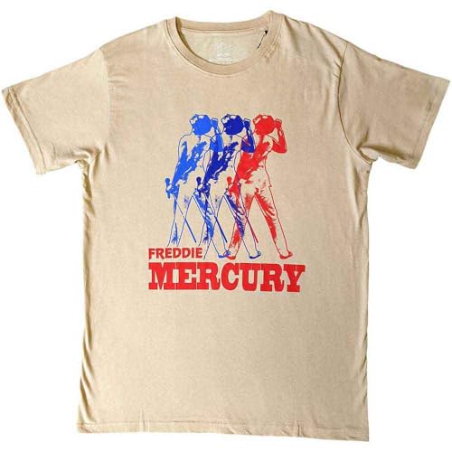 T-shirt Freddie Mercury multicolore pour vos concerts et sorties décontractées