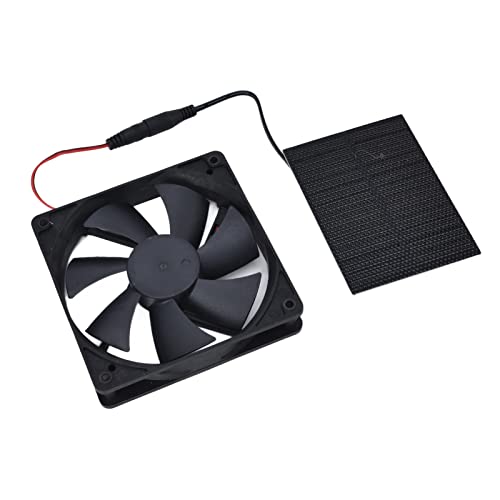 Zerodis Solar Panel Powered Fan Mini Ventilator 3W Exhaust Fan for Greenhouse Chicken House Outdoor Ventilation Equipment Ventilator - Image 4