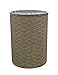 Aspen Creative 31028A Transitional Hardback Drum (Cylinder) Shape Spider Construction Lamp Shade in Light Brown, 8
