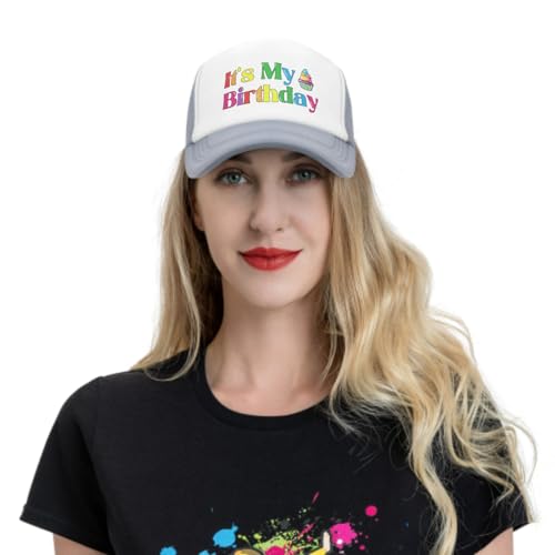 Image of Funny Trucker Hats,Trucker Hat Baseball Cap for Women Snapback Adjustable Hat Humor Gift Men