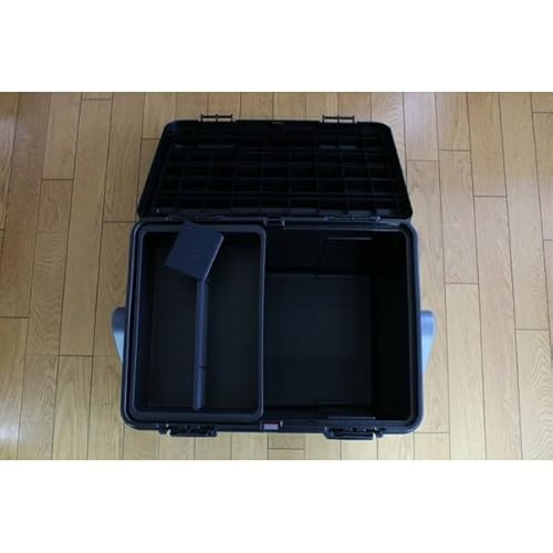 NEW(リングスター) 大型工具箱 ドカット D-5000 オリジナルカラー 本体マットブラック/蓋ブラック/ブラックバックル カナジンオリジナル 4枚目