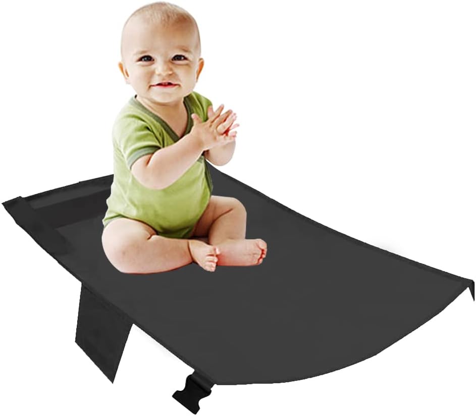 Airplane Footrest Seat Extender for Kids: GEMGO Toddler Airplane Travel Bed, Portable Foot Rest for Flights - Leg Rest for Baby to Lie Down on Plane Travel Accessories
