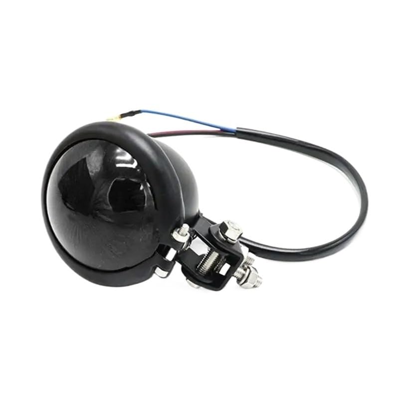 Luz trasera de freno para motocicleta GN125 lámpara de parada redonda 10W