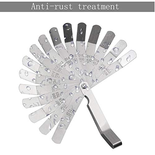 Bent Feeler Gauge 16 Blade Feeler Gauge Imperial/Metric