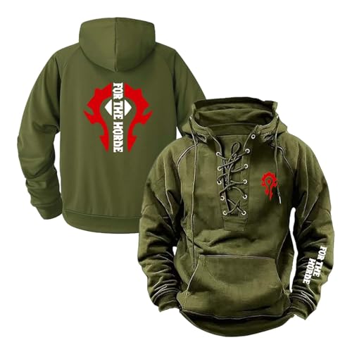 Image of FBWZSAG Men's Hoodie Graphic Sweatshirts for The H.or.d.e Athletic Jacket Jumpers Hoody Long Sleeve Tracksuit Baggy Plain Outwear Tops Hooded Coat-SLvSe||m