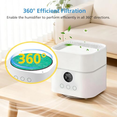 Image of WG-03 Replacement Filters for HomBreez WG-03 /WG-03-S /F-WG Air Purifier | 4-Stage Filtration System, for HomBreez Air Purifier and Humidifier Combo, for Bedroom Baby Pet Room Air Clean, 3 Pack