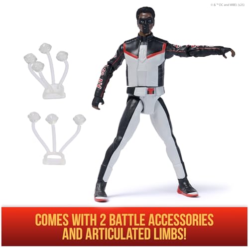 Image of DC Comics, Superman, Mr. Terrific, Epic Strike Action Figure, 6-Inch Tall, Authentic Movie Styling, Includes 2 Accessories, Kids Toys for Boys and Girls Ages 4 and Up
