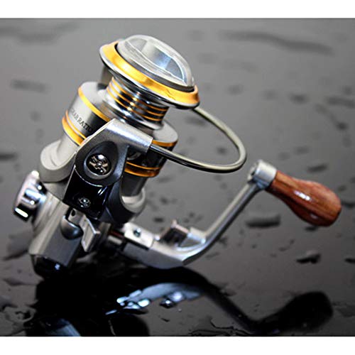 Szkn Fishing 6 Rolamentos Mini na Palma Proporção 5.2:1 Nylon 66 + Material de Fibra de Vidro Mini C