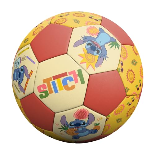 Soccer Ball 7 Inch for Kids 3+ Years Old, Ships Deflated, Disney Stitch Jr