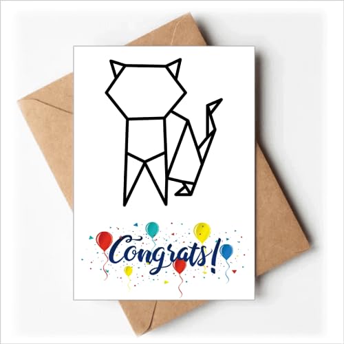 Cartes de mariage Origa Cat pour sublimer vos tables de félicitations