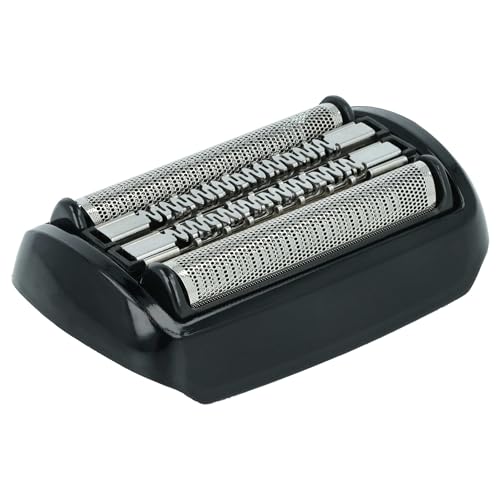 vhbw Ersatz-Scherkopf kompatibel mit Braun Series 9 Elektrorasierer, Schwarz Silber