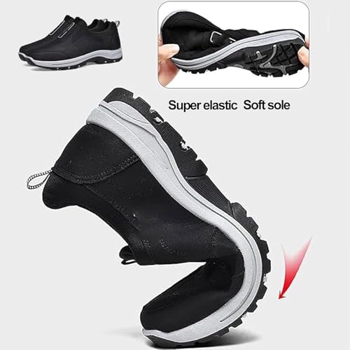 Men's Comfortable Waterproof Orthopedic Walking Shoe, Breathable Anti-Sprain Orthopedic Hiking Shoes3