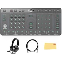 Pioneer DJ AlphaTheta Chordcat 8-Track Groovebox Bundle with Gearlux Headphones, MIDI Cable, and Austin Bazaar Polishing Cloth