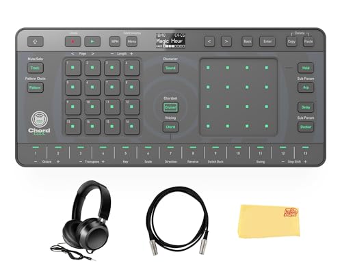 Pioneer DJ AlphaTheta Chordcat 8-Track Groovebox Bundle