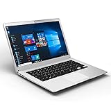 [page_title]-Laptop 14-Zoll Notebook Windows-10 - Winnovo K146 Intel N3350 4GB RAM 64GB ROM, SD Kartenspeicher Erweiterung, 1920x1080 IPS Display, WLAN, Bluetooth, Akku 10000mAh, Deutsche (Silber)