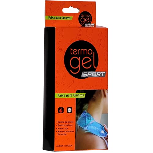 Faixa de Gel Térmico para Ombros em Azul