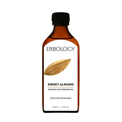 Organic Cold-Pressed Sweet Almond Oil 200ml - Skin Nourishing - Premium Food Grade