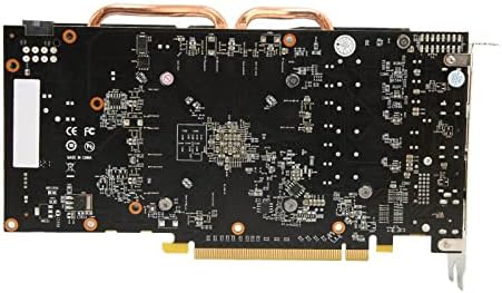 RX 580 Gaming Graphics Card, 8GB GDDR5 Desktop Computer Graphics Card, 4K 60Hz PCIE 3.0 3 DP DVI 256bit 1284MHz for Ellesmere 14nm, Dual Fan Integrated Cooling Module