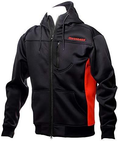 Amazon.co.jp: メガバス(Megabass) HYBRID HOODY BLACK (S) : ファッション