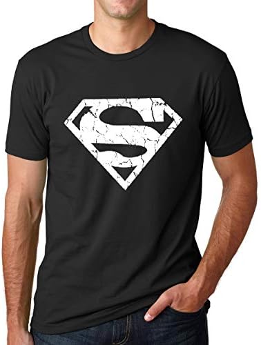 Men's Gym Cotton Golden S Logo Bodybuilding Muscle NavyBlue T-Shirt