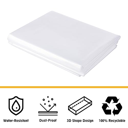 Vicmore [2 Pack] Full Mattress Bags 54-Inch By 100-Inch Mattress Storage Twin Size Mattress Plastic Cover Mattress Trash Bag #TOP2