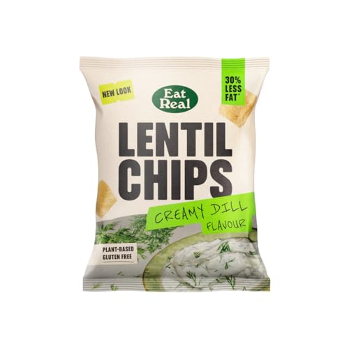 Eat Real Creamy Dill Lentil Chips 1 x 95g