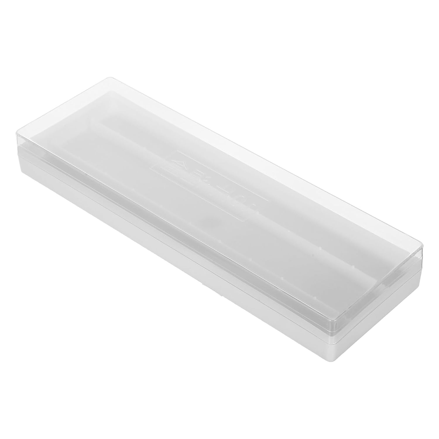 KICHOUSE Portable Microscope Slide Holder Box for Labs Plastic Moisture-Proof Case for 10 Slides for Lab Experiments