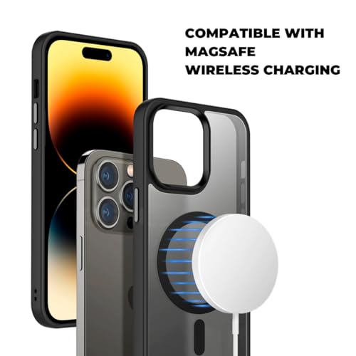 Capa Case Capinha Mag Safe para iPhone 14 Pro - Preta - Gshield