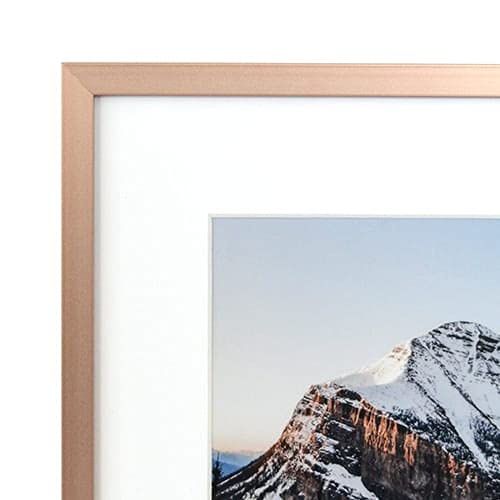 Frame It Easy 8 x 16 Rose Gold Metal Frame (Ashford)