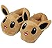 Y-PLAND Chaussures Chaudes pour Enfants d'hiver, Pantoufles en Peluche Dragon fantôme de Dessin animé Yibu Geng, Pantoufles drôles en Coton-Brown Ibrahimovic_Chaussures pour Enfants (3-8 Ans)