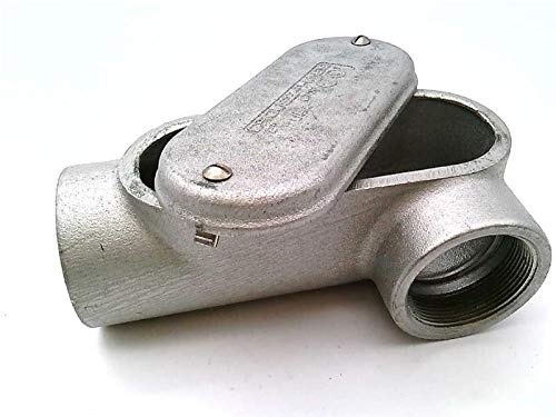 CROUSE HINDS LL67 CG Conduit OUTLEY Body 2INCH 2HUBS, with Cover