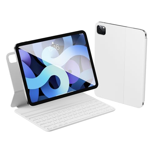 HOU Keyboard Case for iPad Air 11 inch M2/M3 & iPad Air 5th/4th(2022/2020) & iPad Pro 11 inch 4th/3rd/2nd/1st (2018-2022)