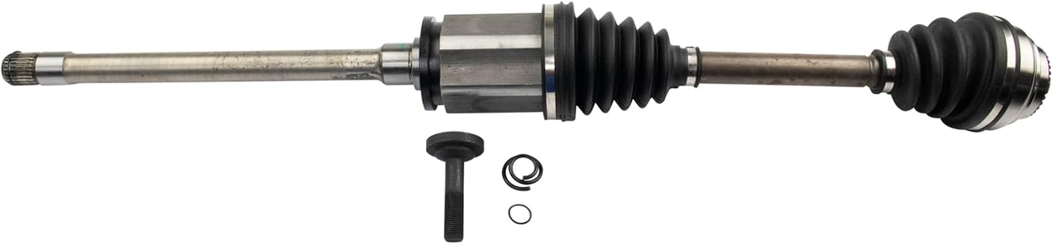 TRQ Front Passenger Side CV Axle Assembly Compatible with 2011-2016 BMW 535i xDrive 2012-2016 528i xDrive 2014-2018 640i xDrive