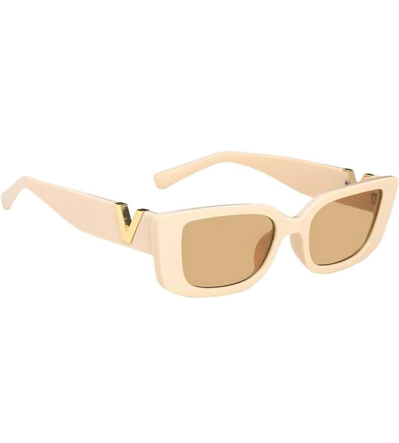 Rectangle Sunglasses for Women | Retro Trendy Classical Vintage Square Shades.-picture-41