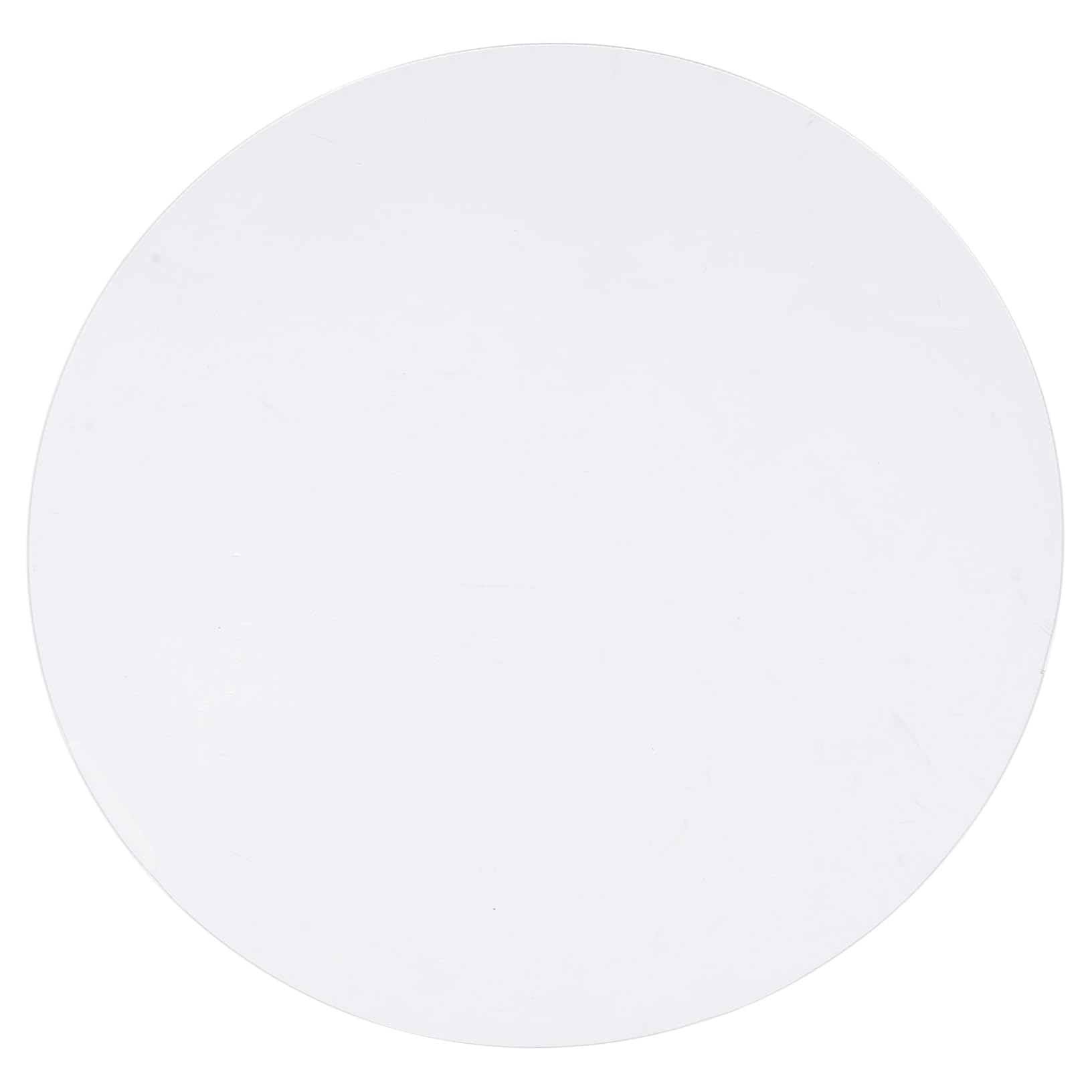 COLLBATH PVC Transparent Table Mat Cleardesk Protector Mat Circle Tablecloth Round Placemat Table Place Mats Clear Placemats Clear Table Protector Clear Tablecloth Round Table Protector