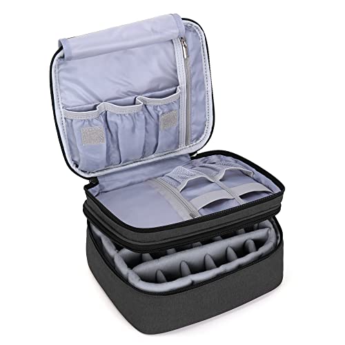 Luxja Organizador de Esmaltes de Uñas, Esmaltes de Uñas Estuche, Porta Esmaltes de Uñas- Sostiene...