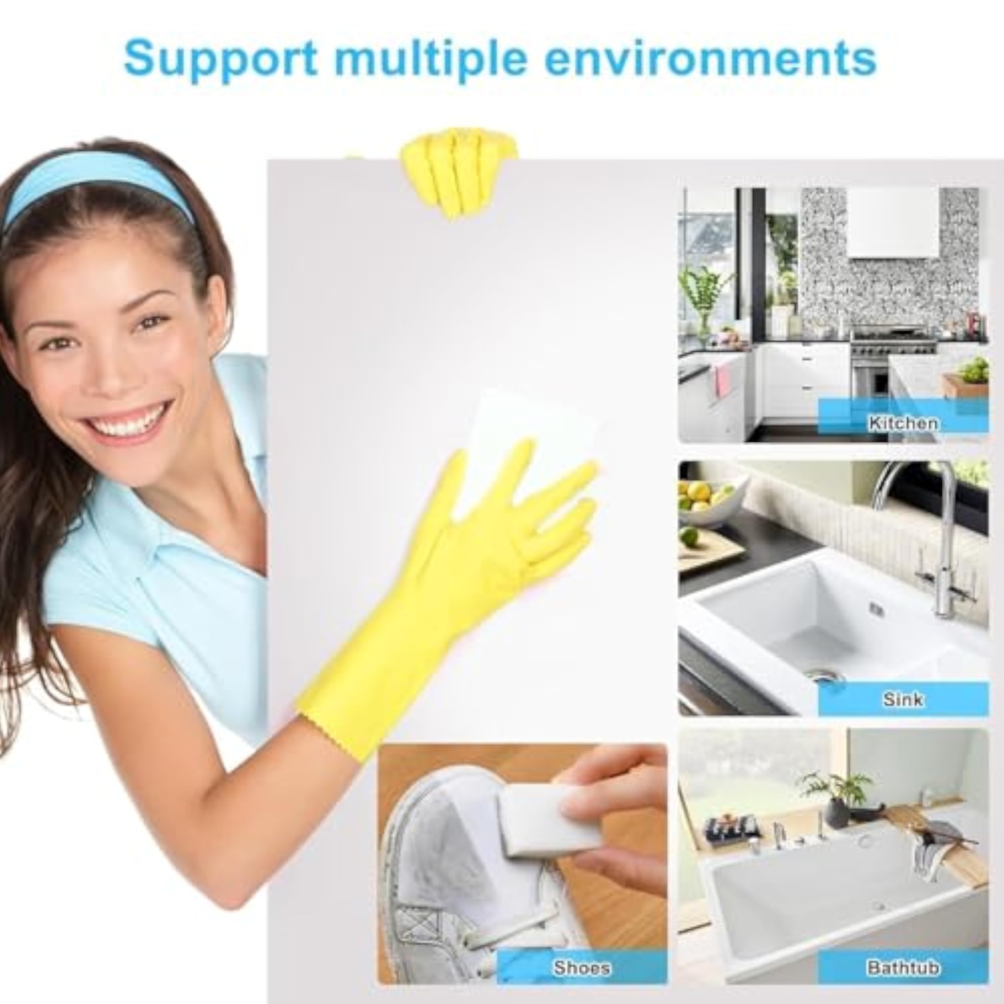 Magic Eraser Sponges for Kitchen Cleaning