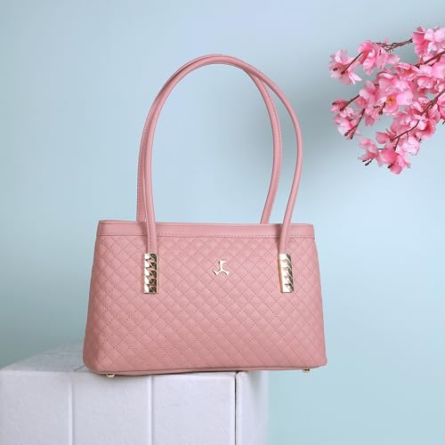 Image of Mochi Women Faux Leather Casual Shoulder Bag with Premium Metal Details