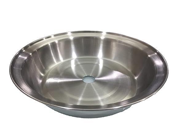Image of KMW Ergonomic Design Plate Cover 25 Cm(Satin Finish) | for Effortless Food Preparation | Multi-Purpose Build