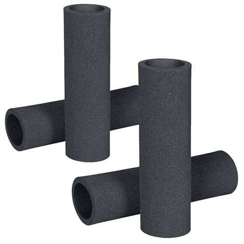 JOOTUEPO 4 Piezas Empuñaduras Universales de Esponja para Manillar, Reducción de Vibraciones y Confort, Accesorio para Moto y Bicicleta ﻿