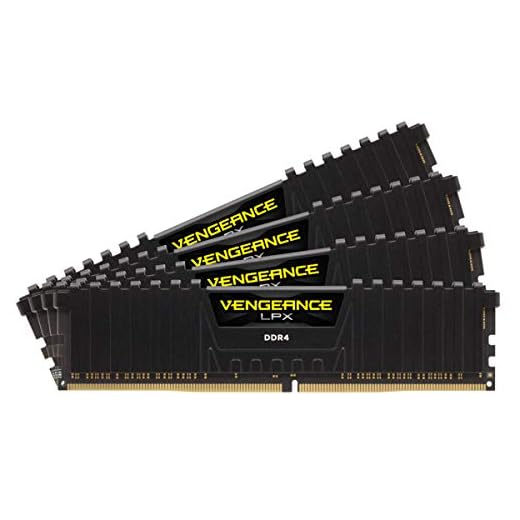 Corsair Vengeance LPX 32GB (4x8GB) DDR4 3600 (PC4-28800) C18 1.35V Desktop Memory - Black