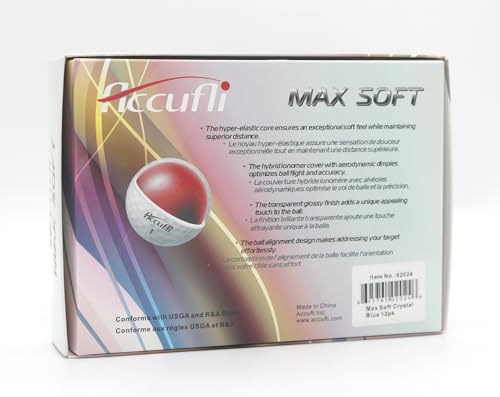 Image of ACCUFLI Max Soft Crystal Golf Balls
