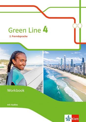 Green Line 4. Ausgabe 2. Fremdsprache: Workbook mit Audios Klasse 9 (Green Line. Ausgabe 2. Fremdsprache ab 2018)