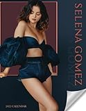  Selena Gomez Calendar 2022: Selena Gomez 2022 Planner with Monthly Tabs and Notes Section, Selena Gomez Monthly Square Calendar with 18 Exclusive Photos