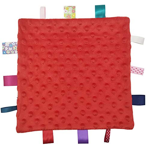 Image of Inchant Baby Security Blanket with Tags - Soft Appease Towel for Newborn Toddlers, Dinosaur Pattern