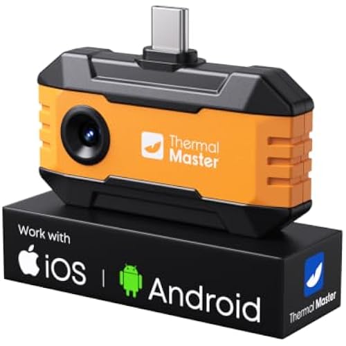 Thermal Master P1 Thermal Camera for USB-C iPhone Android, Orange